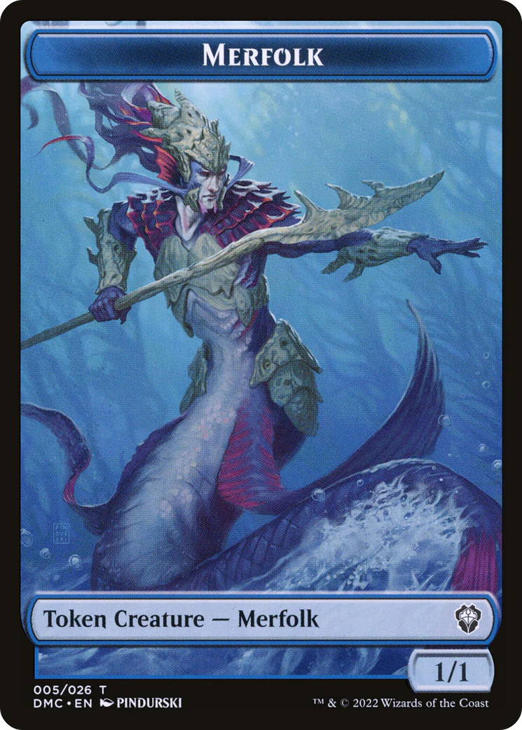 Merfolk Token (005) (TDMU)