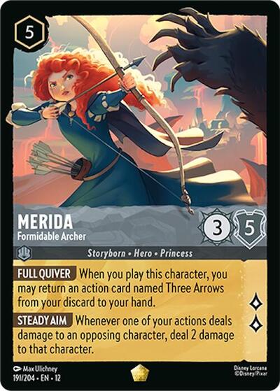 Merida, Formidable Archer (0191) - Cold Foil