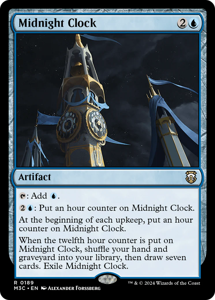 Midnight Clock (M3C) - Ripple Foil