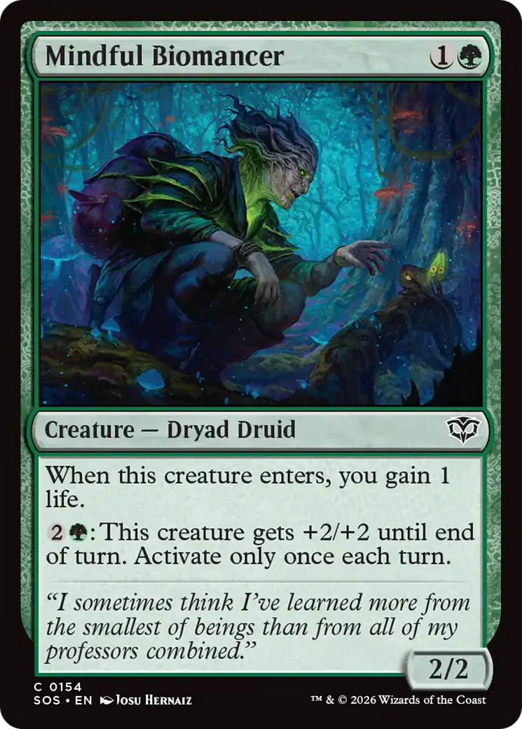 Mindful Biomancer (SOS) - Foil