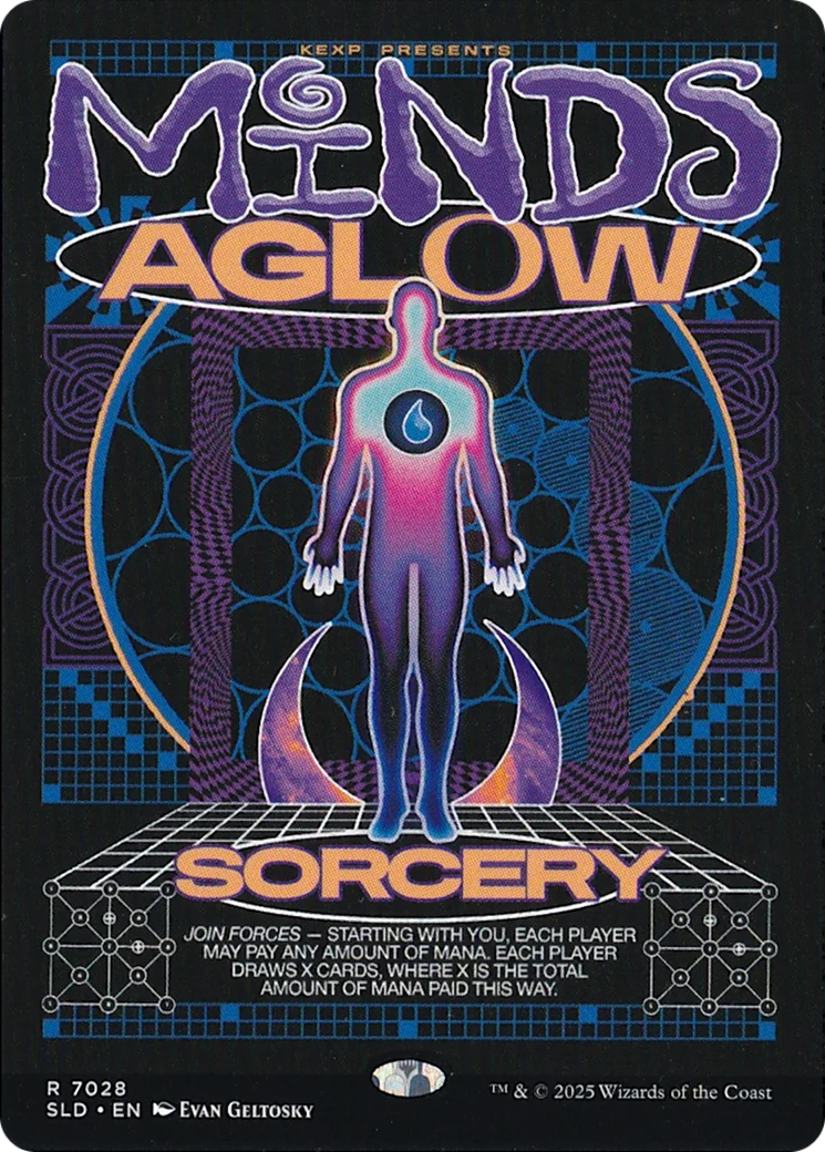 Minds Aglow (7028) (Showcase) (SLD) - Foil