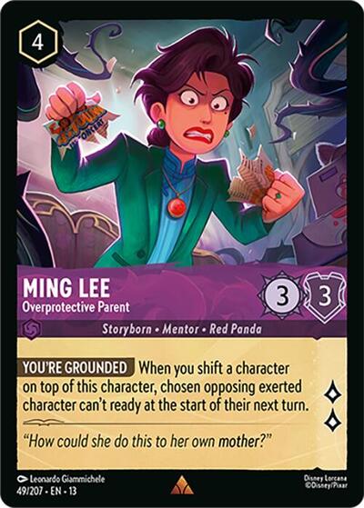 Ming Lee, Overprotective Parent (0049) - Cold Foil