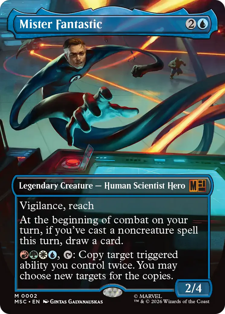 Mister Fantastic (0002) (Borderless) (MSC)