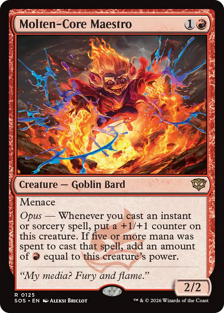 Molten-Core Maestro (SOS) - Foil