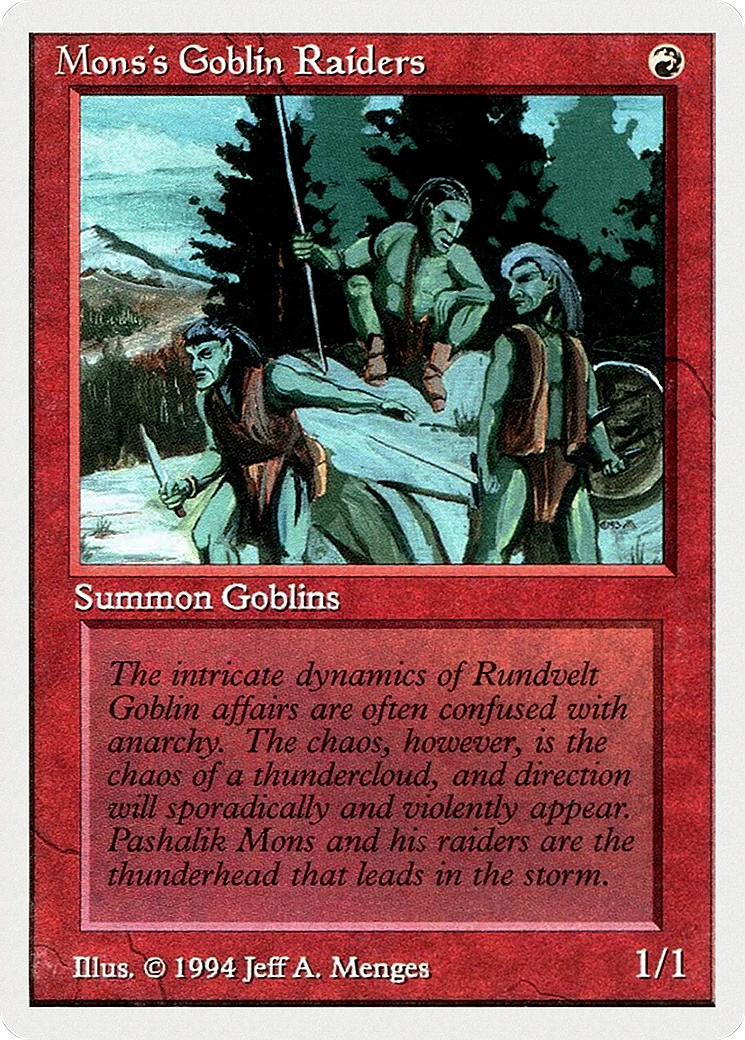Mons's Goblin Raiders (SUM)