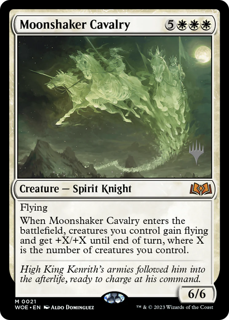 Moonshaker Cavalry (0021) (Promo Pack) (PWOE)