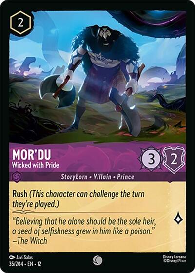 Mor'du, Wicked with Pride (0035) - Cold Foil
