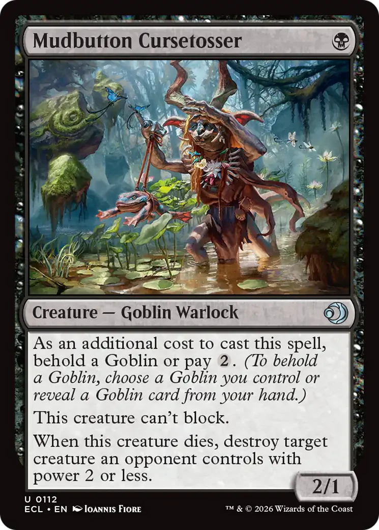 Mudbutton Cursetosser (ECL) - Foil