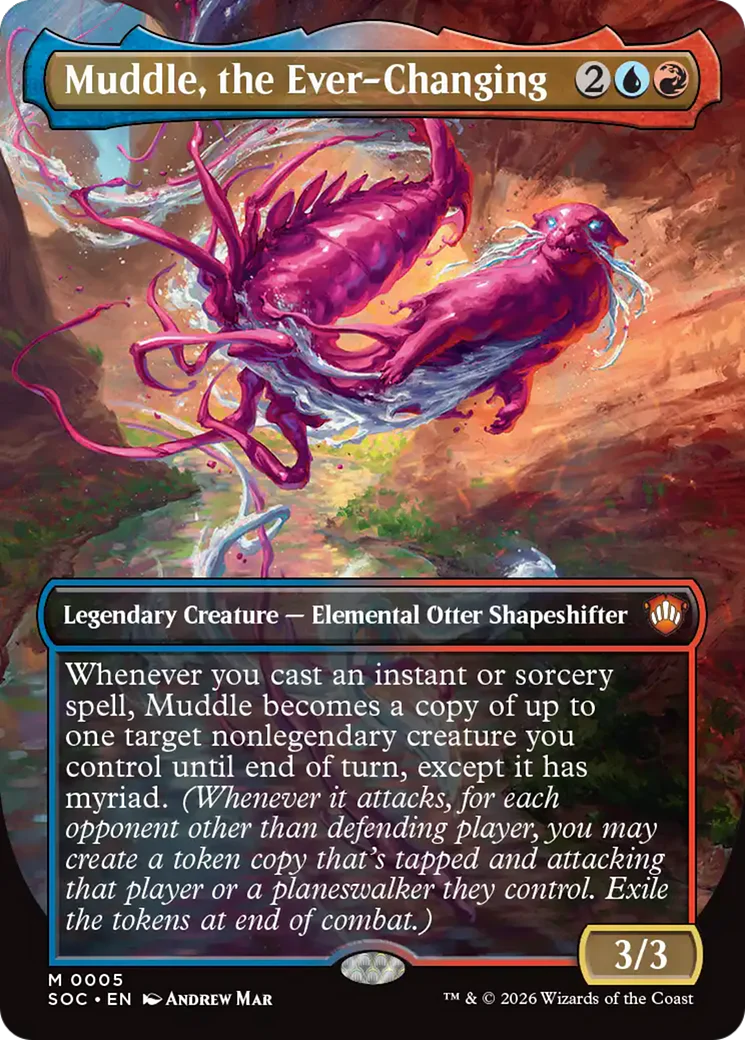 Muddle, the Ever-Changing (0005) (Borderless) (SOC) - Foil