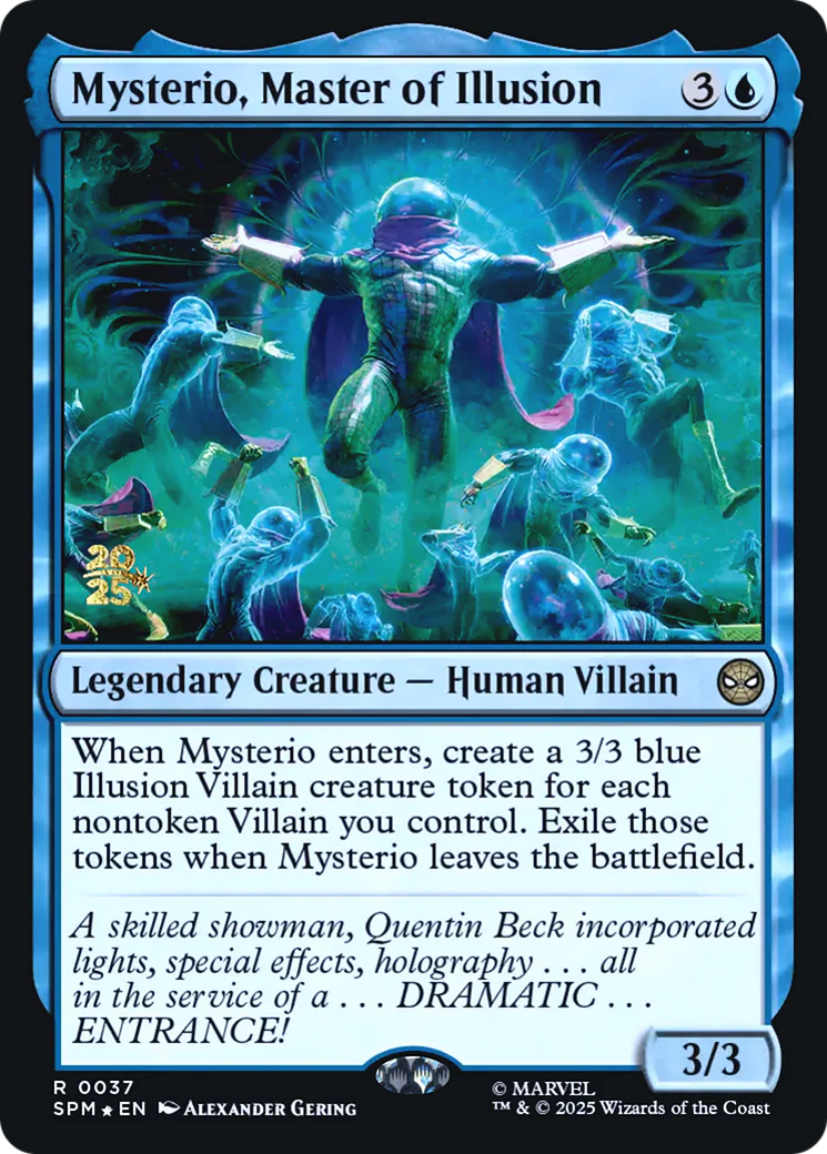 Mysterio, Master of Illusion (0037) (Prerelease) (PSPM) - Foil