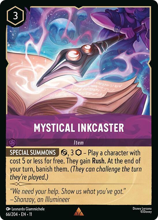 Mystical Inkcaster (0066) - Cold Foil