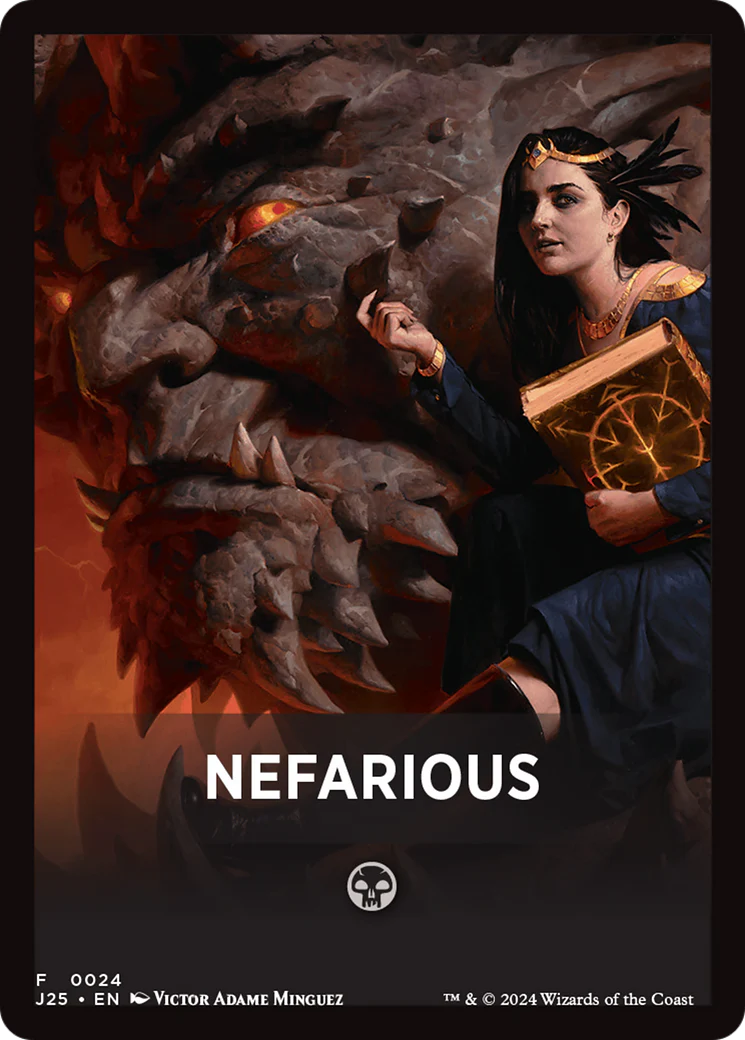 Nefarious Theme Card (FJ25)