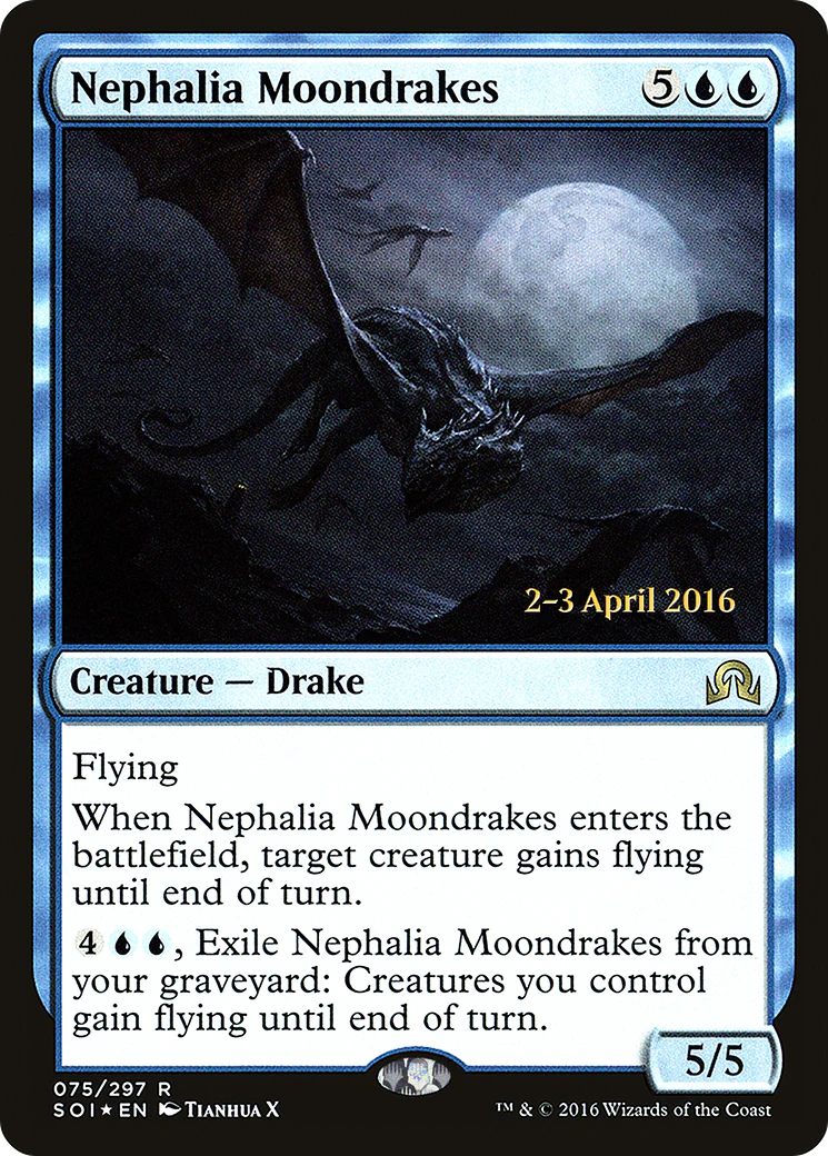 Nephalia Moondrakes (075) (Prerelease) (PSOI) - Foil