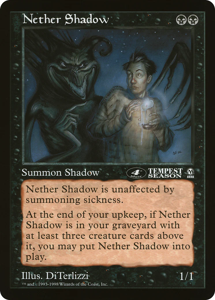 Nether Shadow (4th Place) (Oversized) (Arena League Promo) (OLEP)