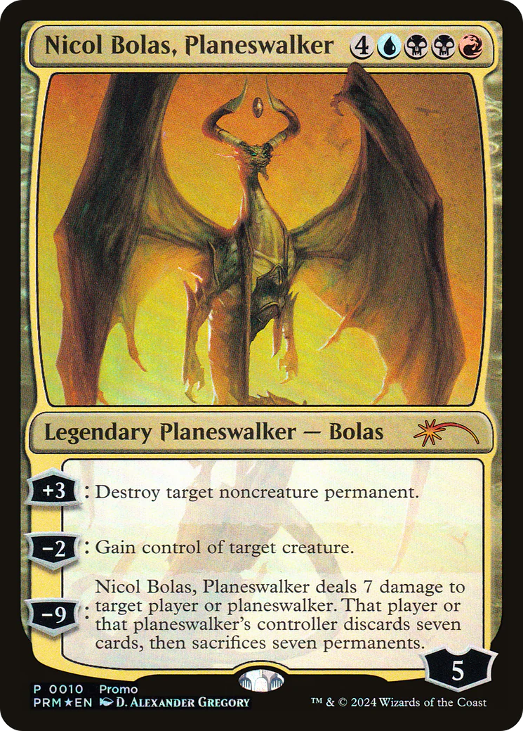 Nicol Bolas, Planeswalker (0010) (PMEI) - Foil