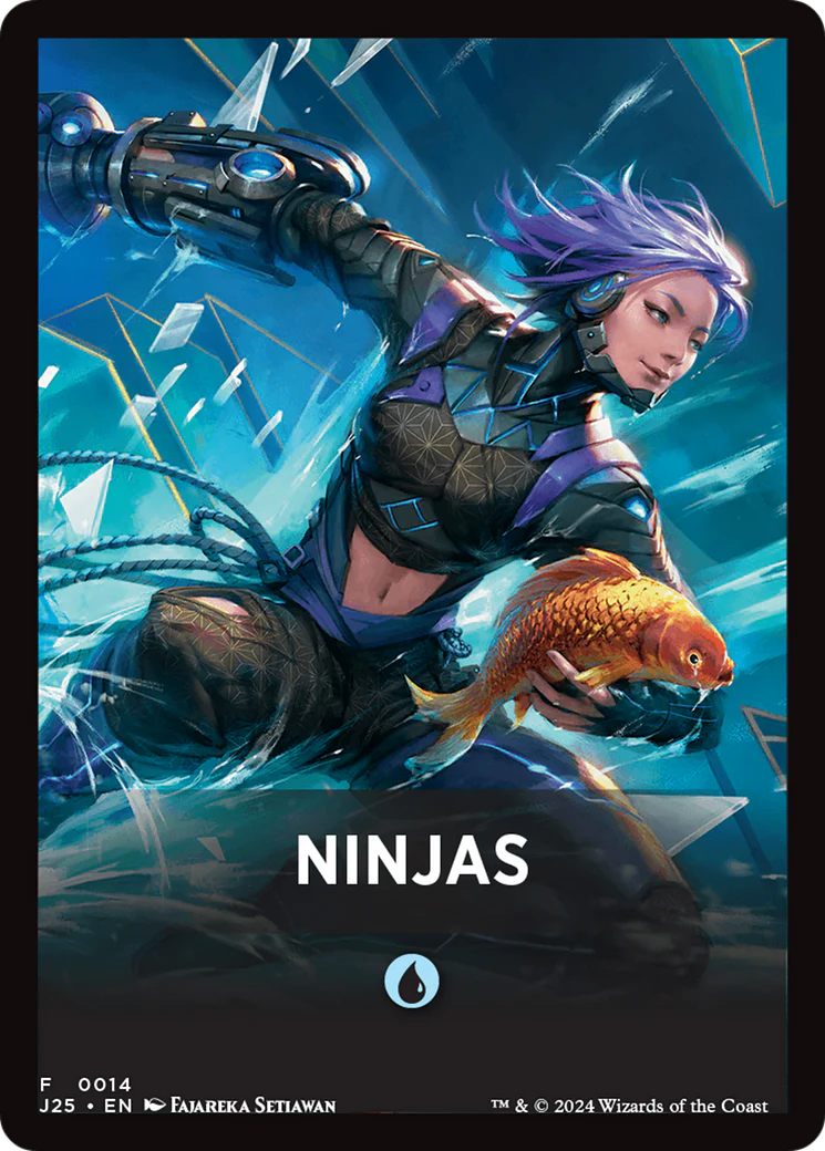 Ninjas Theme Card (FJ25)