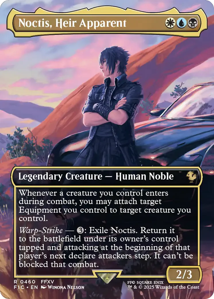 Noctis, Heir Apparent (0460) (Borderless) (FIC)