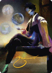 Obscura Interceptor (74/81) Art Card (ASNC) - Gold-Stamped Signature
