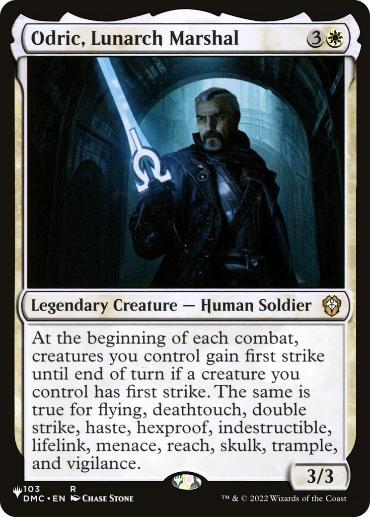 Odric, Lunarch Marshal (103) (PLST)