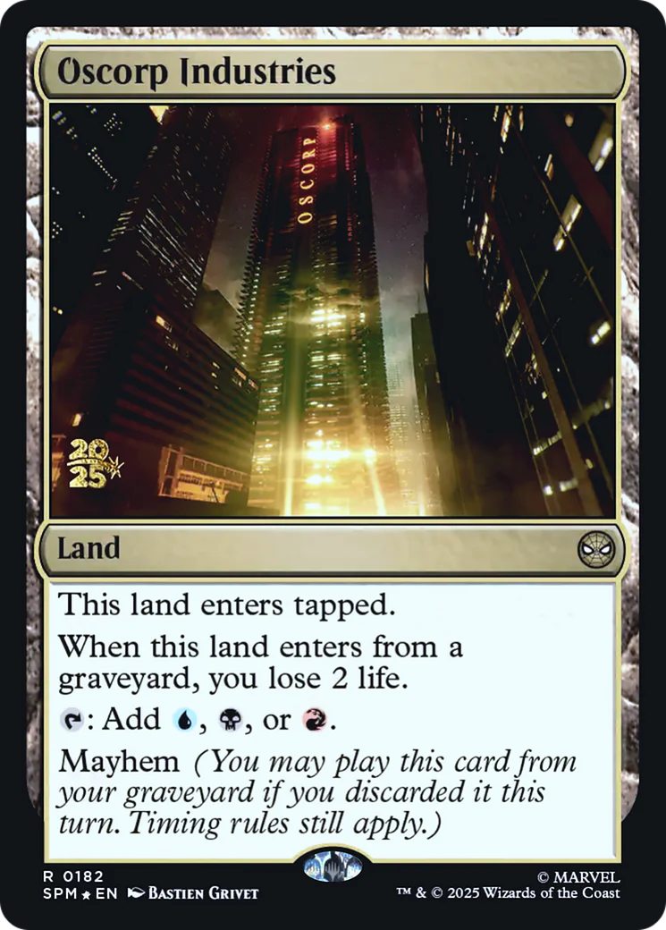 Oscorp Industries (0182) (Prerelease) (PSPM) - Foil