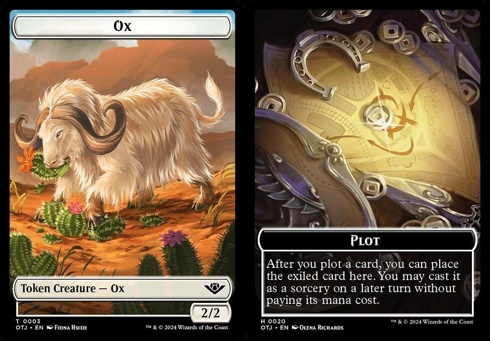 Ox (0003) // Plot (0020) Double-Sided Token (TOTJ)