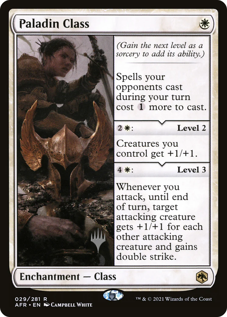 Paladin Class (029) (Promo Pack) (PAFR) - Foil