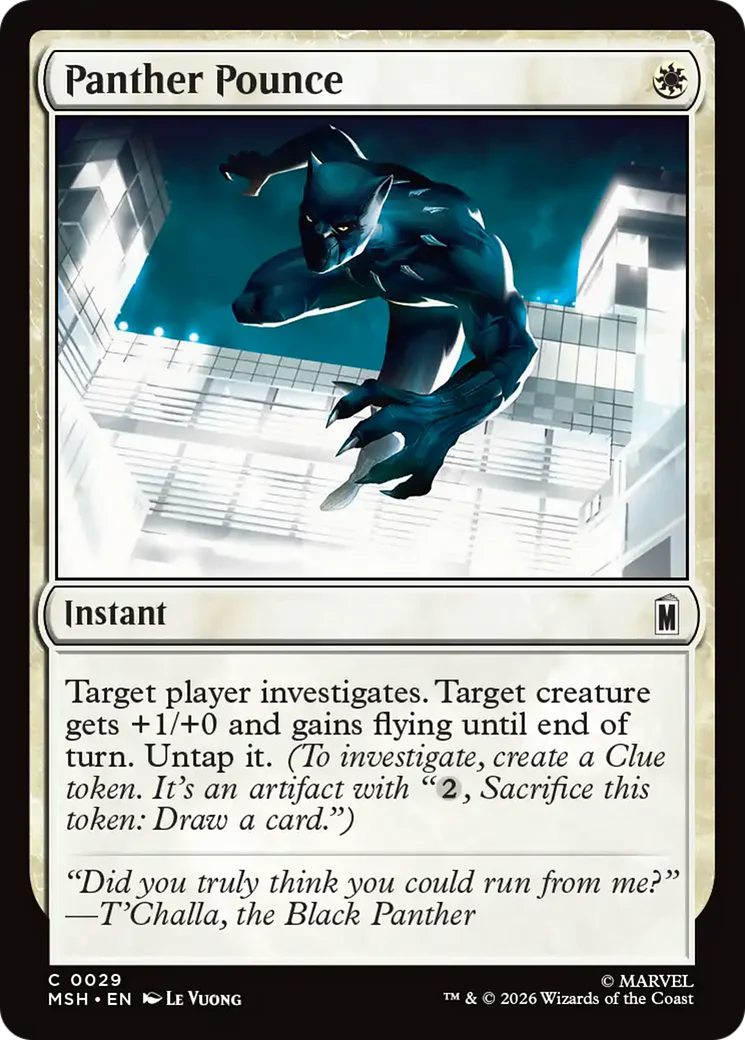 Panther Pounce (MSH) - Foil