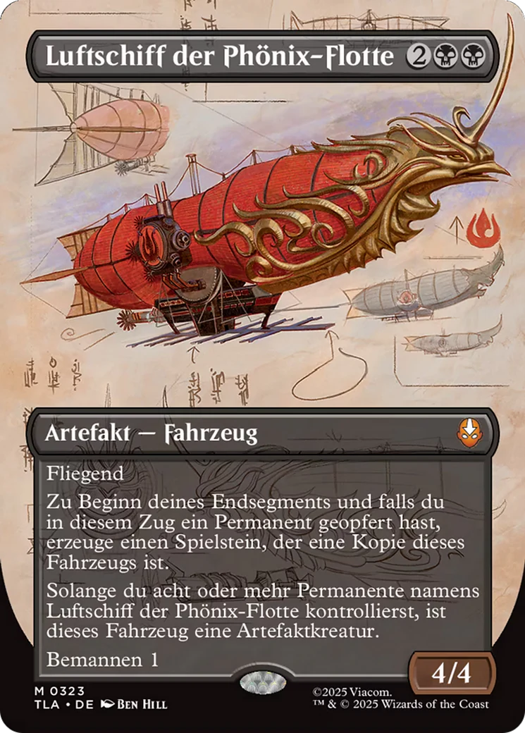 Phoenix Fleet Airship (0323) (Borderless) (TLA)
