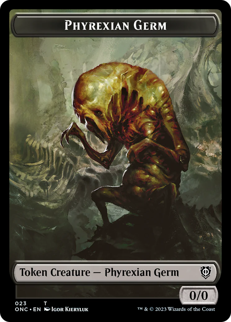 Phyrexian Germ Token (023) (TONC)