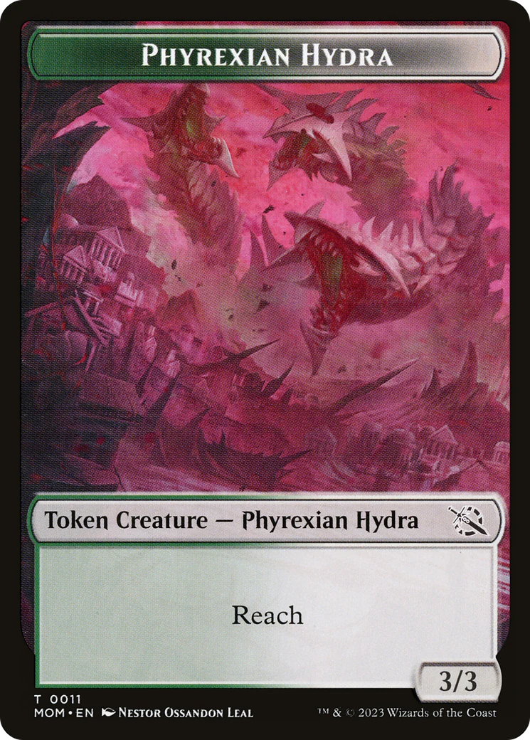 Phyrexian Hydra Token (0011) (TMOM)