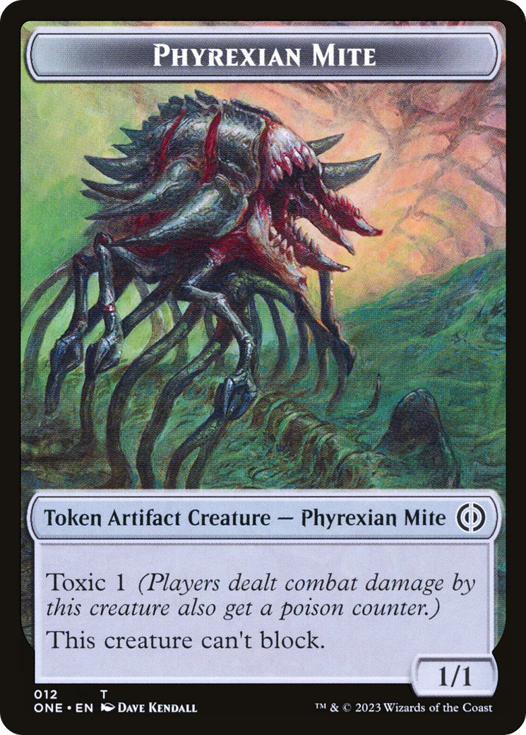 Phyrexian Mite Token (012) (TONE)