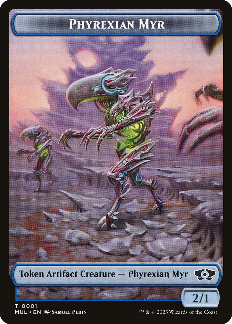 Phyrexian Myr Token (0001) (TMUL)