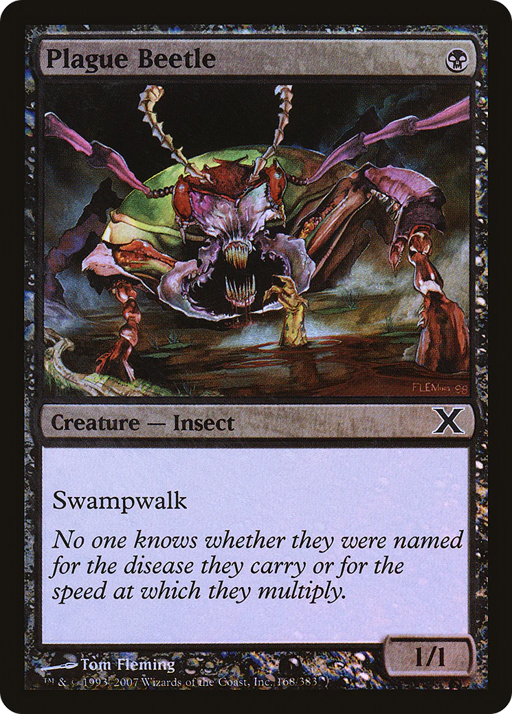 Plague Beetle (10E) - Foil