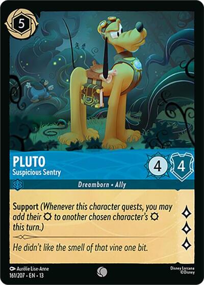 Pluto, Suspicious Sentry (0161) - Cold Foil