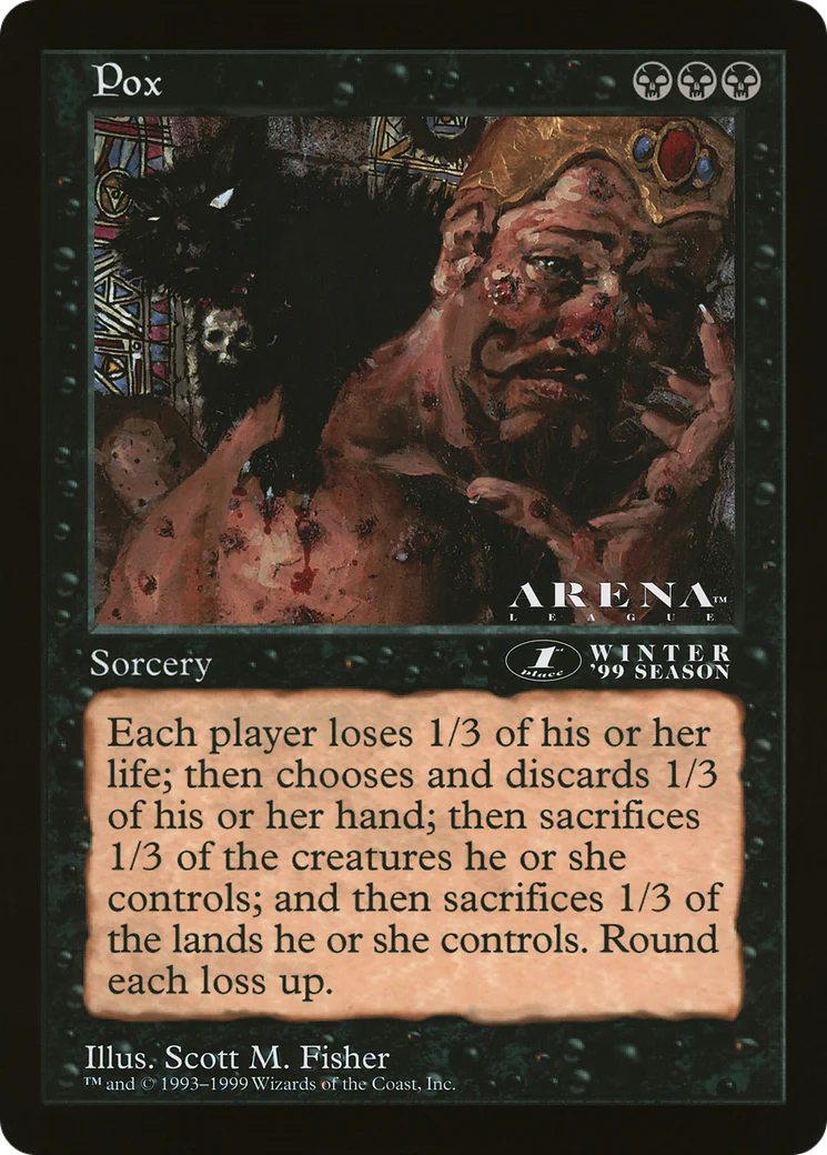 Pox (1st Place) (Oversized) (Arena League Promo) (OLEP)