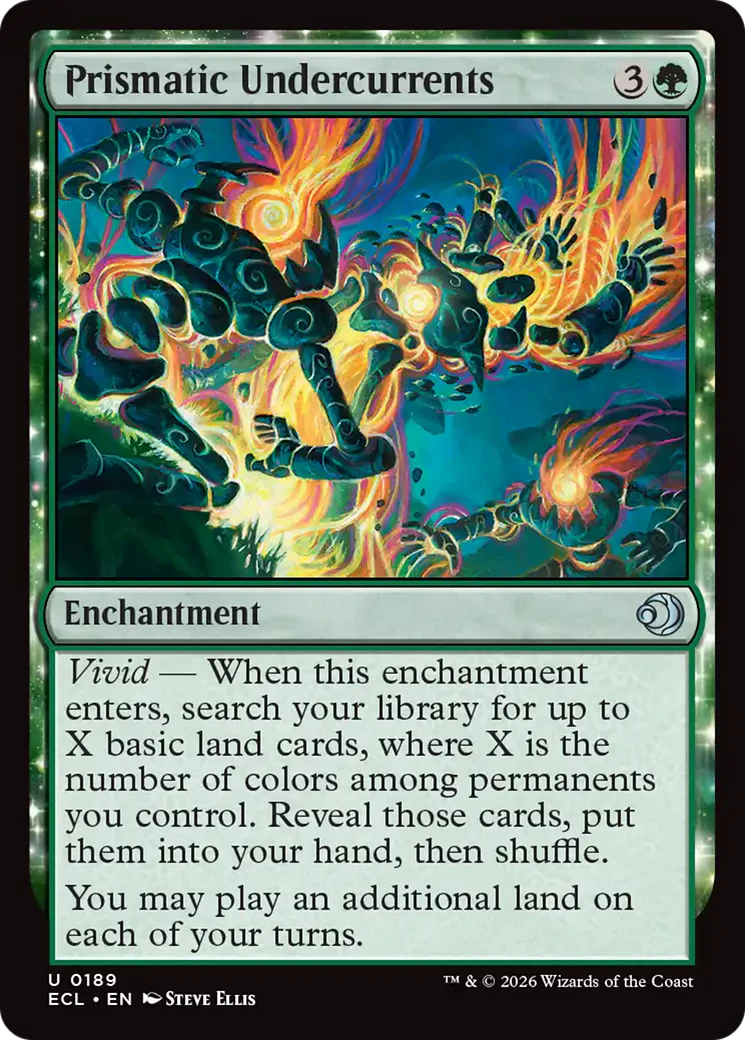 Prismatic Undercurrents (ECL) - Foil