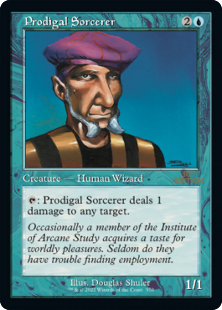 Prodigal Sorcerer (Retro Frame) (30A)