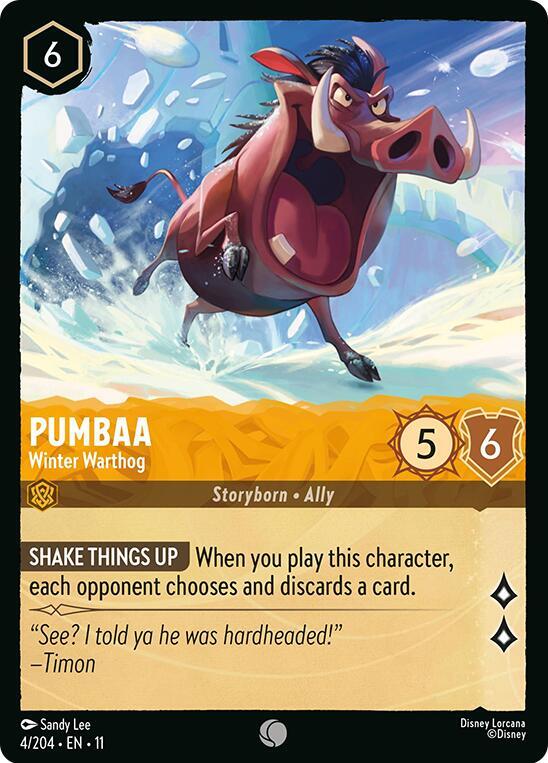 Pumbaa, Winter Warthog (0004)