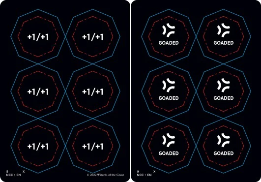 Punch (5) // Punch (9) Double-Sided Punch-Out Token (TNCC)