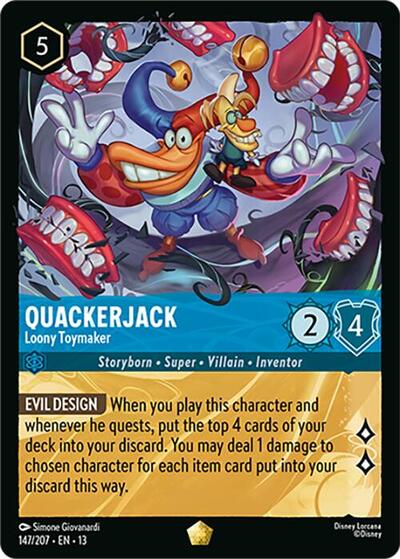 Quackerjack, Loony Toymaker (0147) - Cold Foil