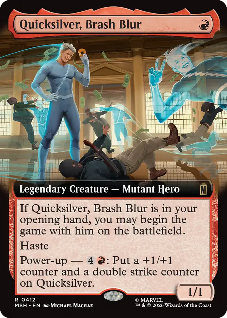 Quicksilver, Brash Blur (0412) (Extended Art) (MSH)