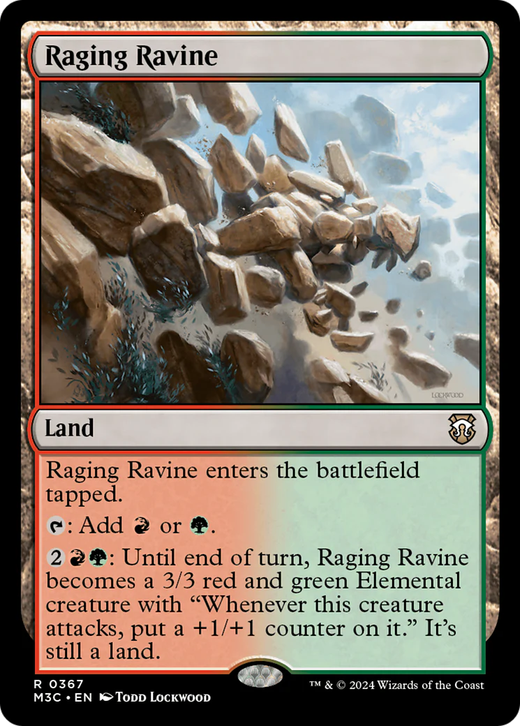 Raging Ravine (M3C) - Ripple Foil
