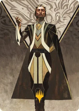 Ral Zarek, Guest Lecturer (27/54) Art Card (ASOS) - Gold-Stamped Signature
