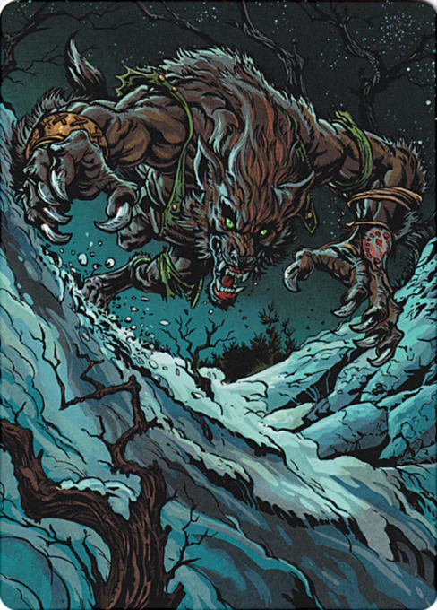 Ravager of the Fells (21/25) Art Card (AINR)