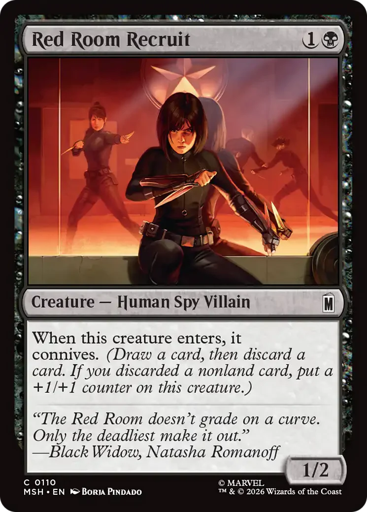 Red Room Recruit (MSH) - Foil