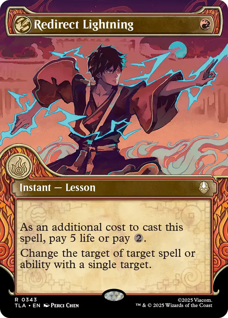 Redirect Lightning (0343) (Elemental Frame) (TLA) - Foil