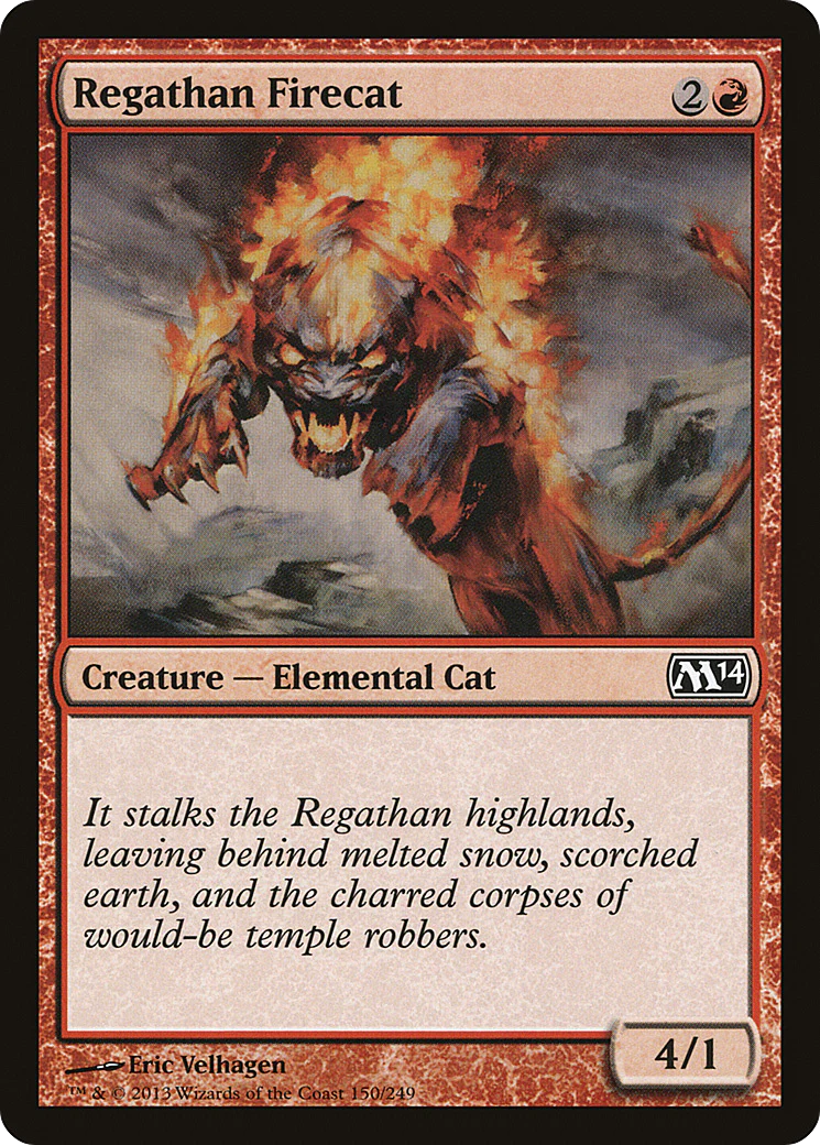 Regathan Firecat (M14) - Foil