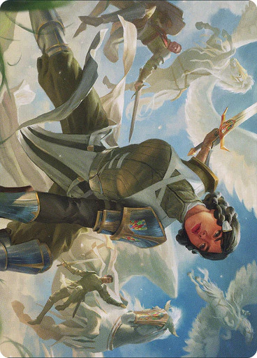 Resolute Reinforcements (13/81) Art Card (ADMU)