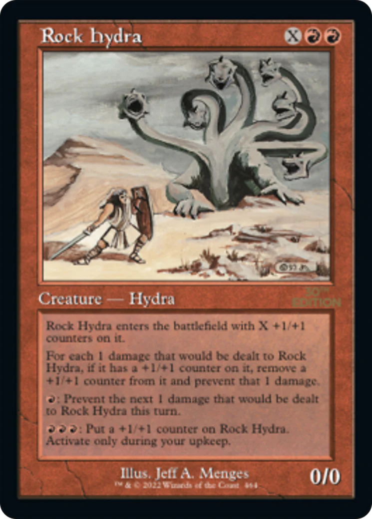 Rock Hydra (Retro Frame) (30A)