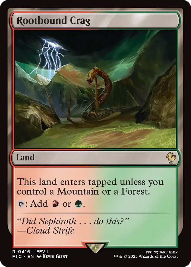 Rootbound Crag (FIC) - Surge Foil